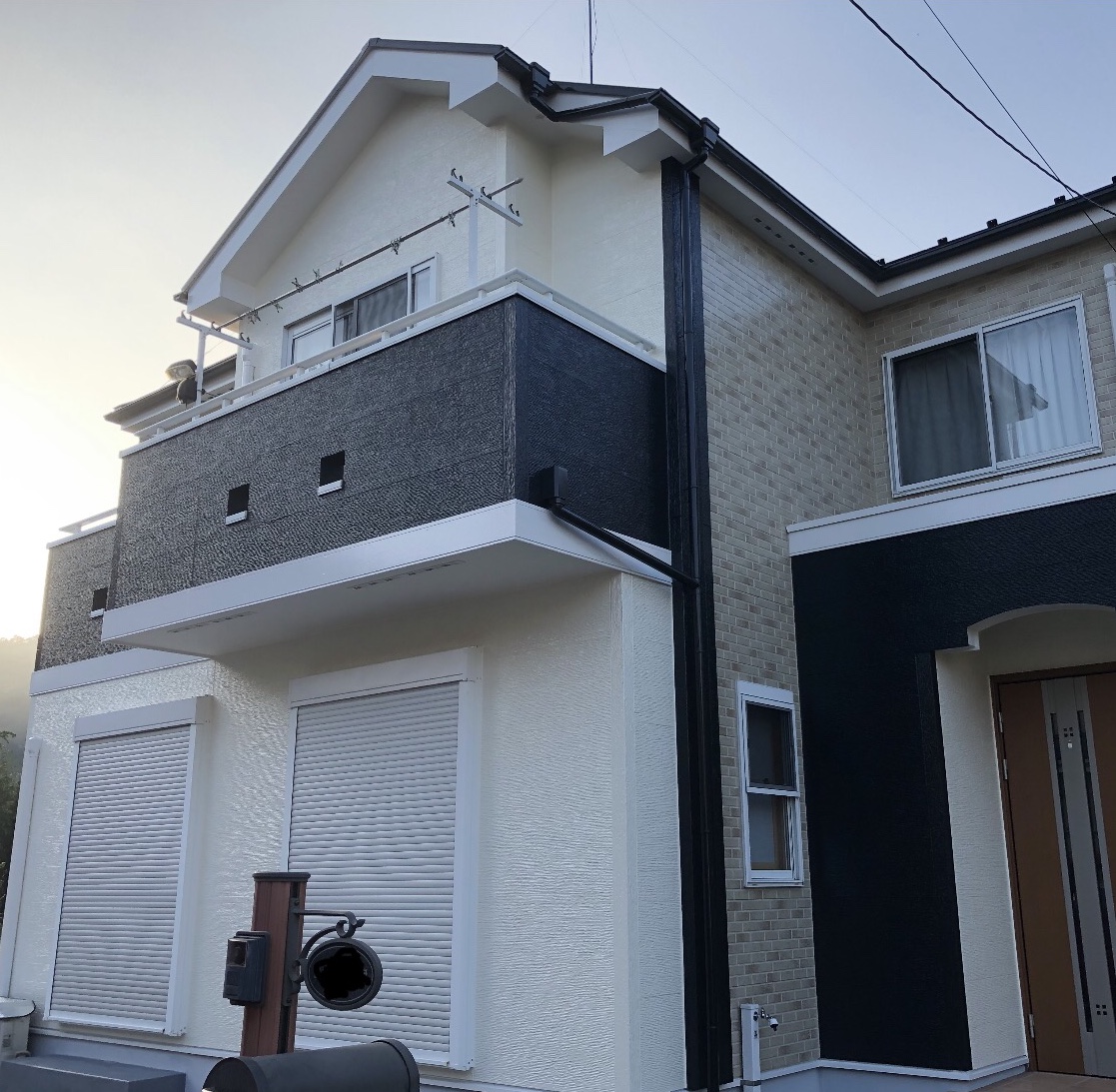 栃木県宇都宮市　外壁塗装　屋根塗装　ラジカル制御塗料と遮熱塗料使用