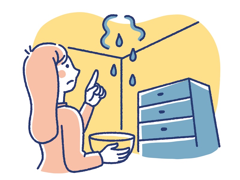 雨漏りは梅雨明けまで待ってくれない！梅雨時でも塗装はできます。（いまだけ10%OFF)