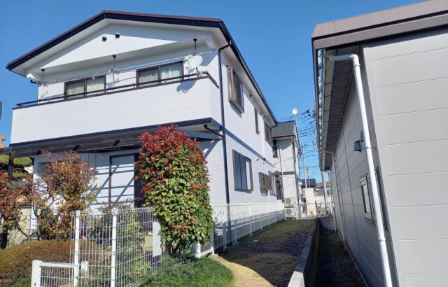栃木県小山市　K様邸　屋根カバー工法　外壁塗装　付帯部塗装