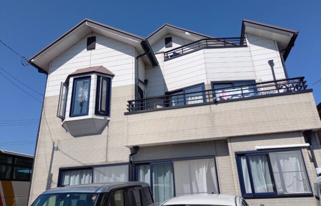 栃木県小山市　K様邸　屋根塗装　外壁塗装　付帯部塗装