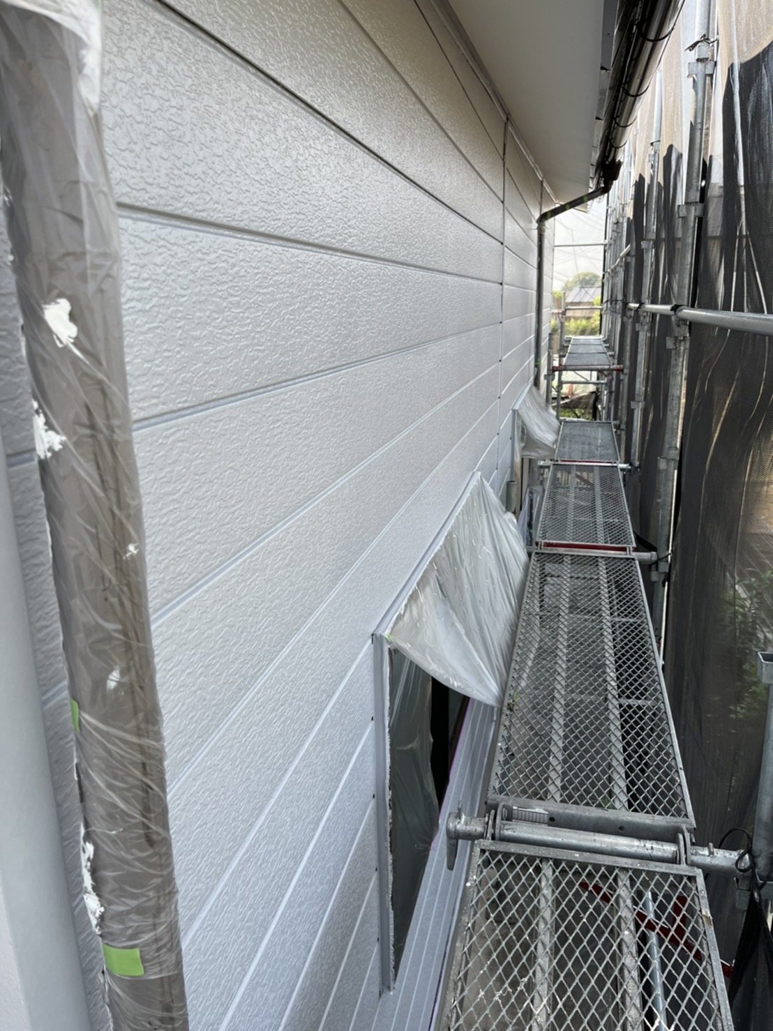 栃木県宇都宮市　外壁塗装工事　塗装の流れと大事な下地処理について
