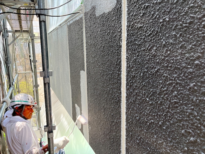 栃木県鹿沼市　屋根・外壁塗装工事　外壁の下塗りはなんのため？