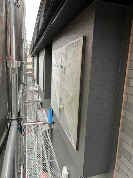 栃木県宇都宮市　外壁塗装工事　品質と施工環境を守る養生