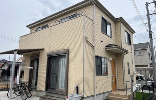栃木県下野市　T様邸　屋根塗装・外壁塗装工事