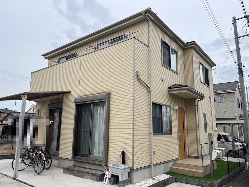 栃木県下野市　T様邸　屋根・外壁塗装工事　施工前と劣化症状について