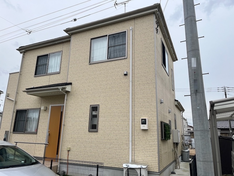 栃木県下野市　T様邸　屋根・外壁塗装工事　施工前と劣化症状について