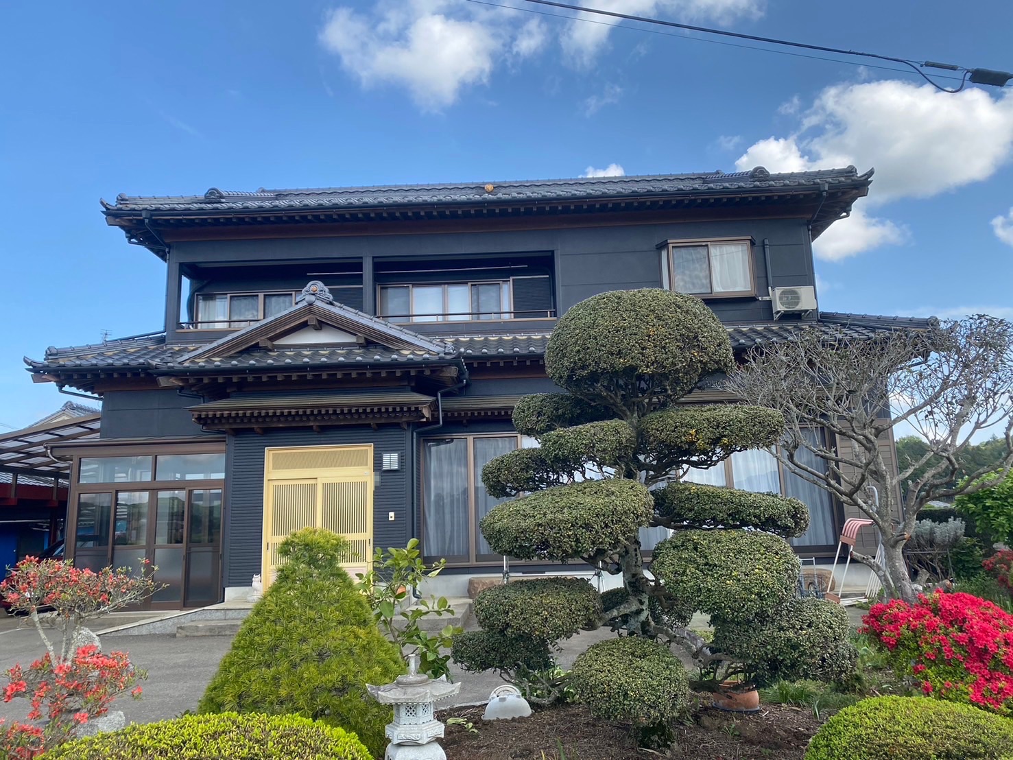 栃木県芳賀郡益子町 N様邸 外壁塗装工事「すてきな家になって塗装を