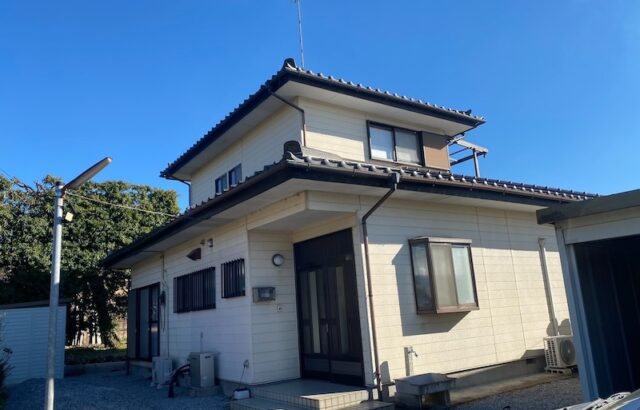 栃木県芳賀郡益子町　K様邸　外壁塗装工事「傷んでいた外壁を丁寧に直してくれて仕上がりに満足しています！」