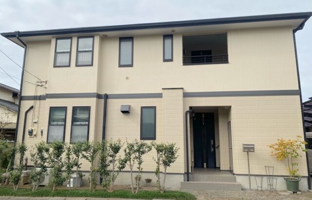 栃木県宇都宮市 I様邸 二世帯住宅 屋根・外壁塗装工事「とても丁寧に工事をしてくれました。職人さんもありがとうございます」