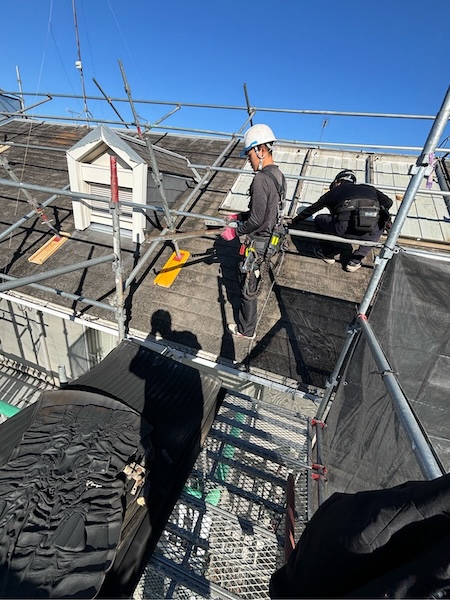 屋根工事を始める前に知っておきたい屋根足場について