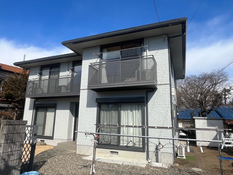 栃木県真岡市｜外壁塗装工事が完了！施工前と施工後