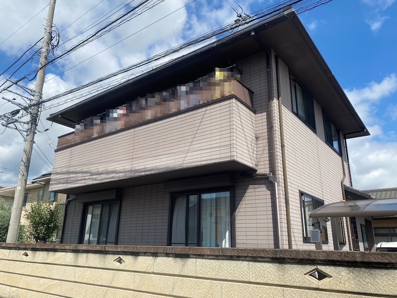 栃木県下野市｜K様より外壁塗装工事のご依頼！一部水切りの破損がありました