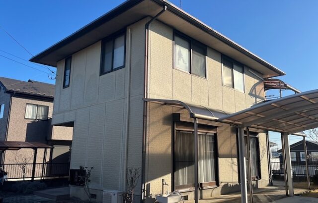 栃木県真岡市 O様邸 外壁塗装工事「外壁も期待していたどおりに仕上がり満足しています!」