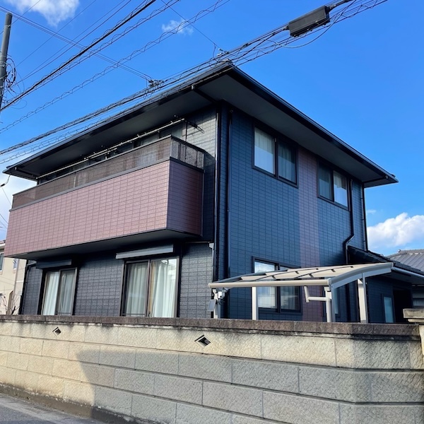 外壁塗装工事 施工前と施工後をレポートします!|栃木県下野市