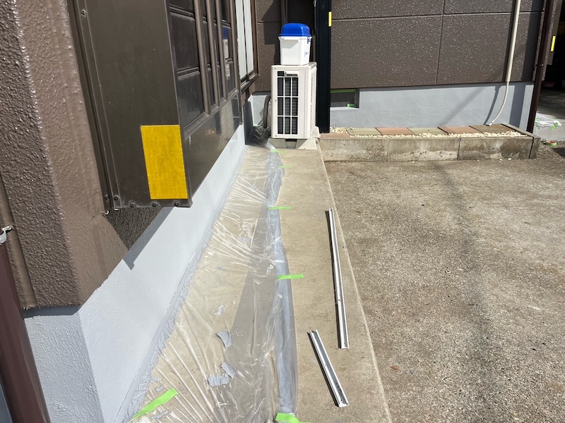 塗料などの汚れから保護する養生作業と施工後をレポート|栃木県河内郡上三川町