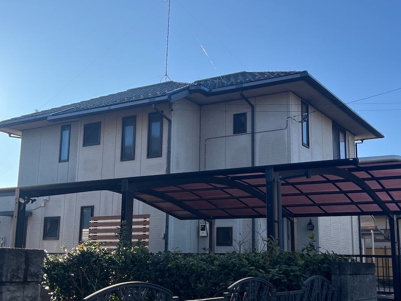 栃木県真岡市 O様邸 外壁塗装工事「外壁も期待していたどおりに仕上がり満足しています!」