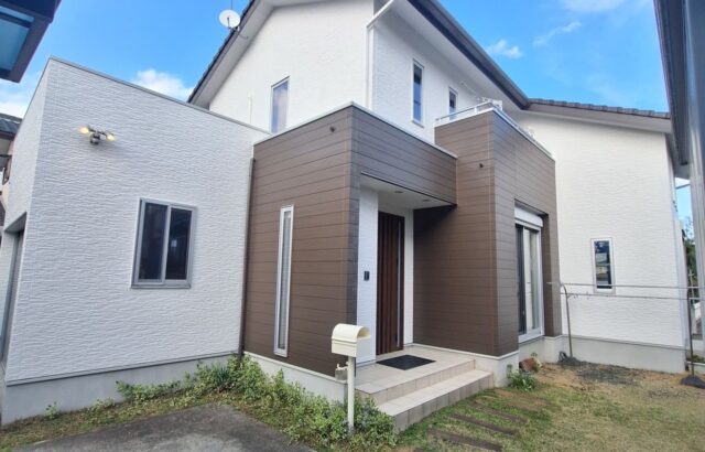 栃木県河内郡上三川町 Y様邸 外壁塗装工事「丁寧に工事してくれてありがとうございます。色も気にっています」