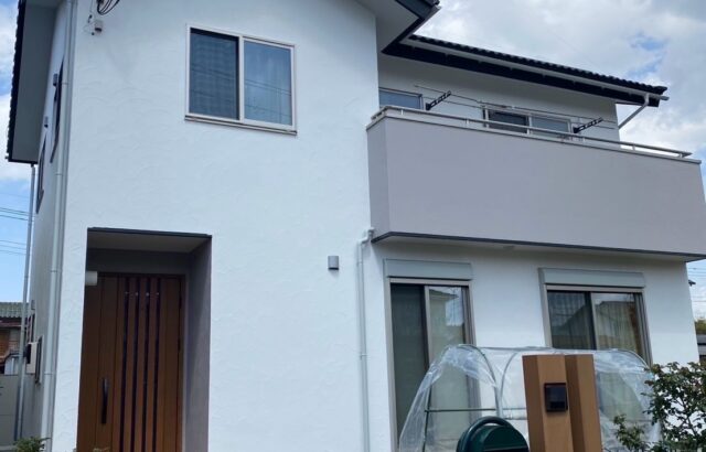 栃木県真岡市 S様邸 外壁塗装工事「すてきな家に仕上がったと思います。ありがとうございました」