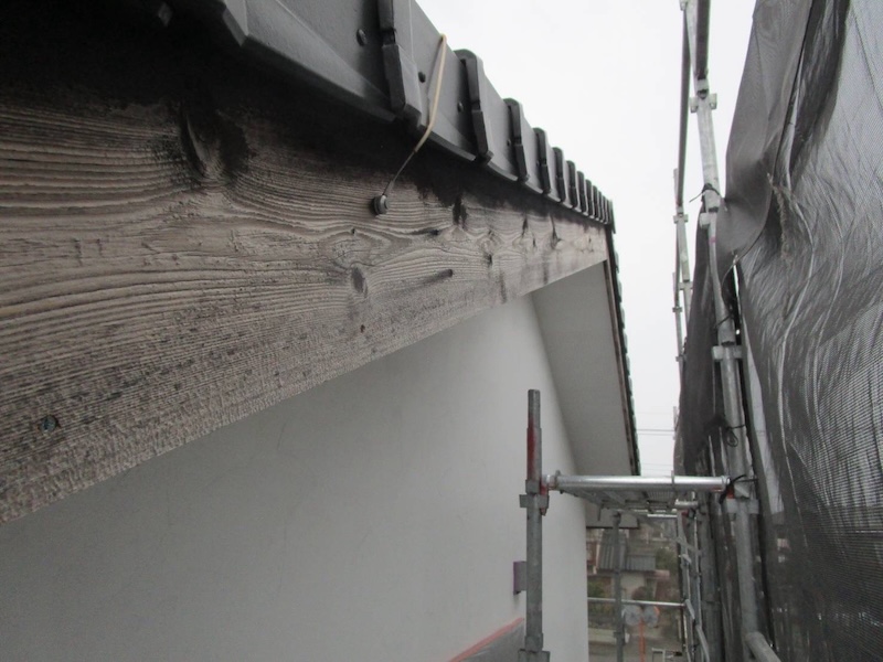 破風板の板金カバー工事を実施しました!|栃木県真岡市