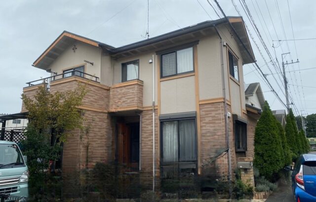 栃木県河内郡上三川町 S様邸 外壁塗装・屋根カバー工事「屋根のグリーンと外壁の色合いがとても気に入っています」