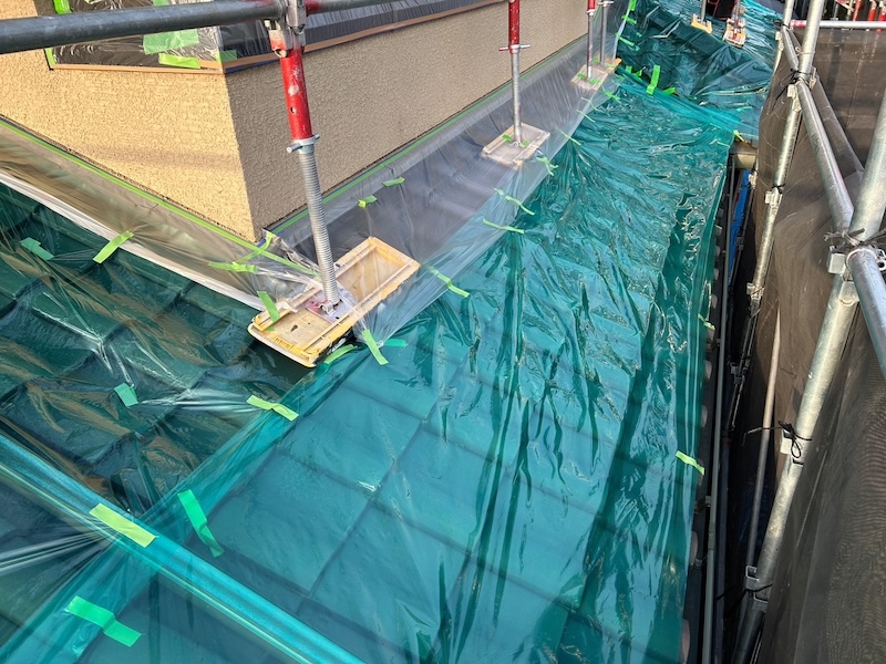 本格的な作業に入る前の養生作業。施工環境や品質に関わる養生とは?|栃木県芳賀郡益子町