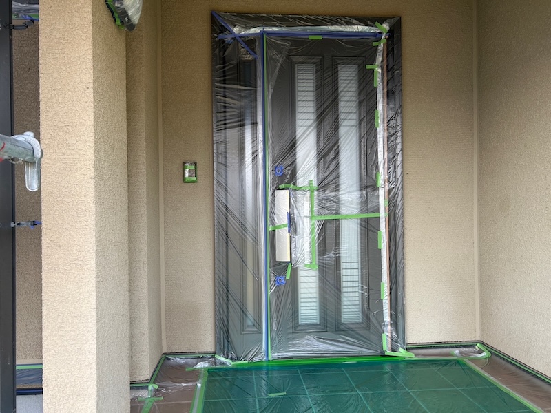 本格的な作業に入る前の養生作業。施工環境や品質に関わる養生とは?|栃木県芳賀郡益子町