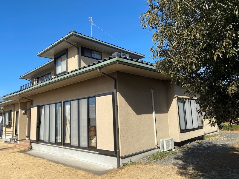 栃木県芳賀郡益子町|A様より外壁塗装・屋根板金塗装工事のご依頼をいただきました。