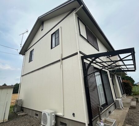 栃木県河内郡上三川町 K様邸 屋根塗装・外壁塗装工事「塗装以外のことも親身になってくださり、ありがとうございます」