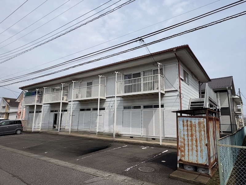 栃木県河内郡上三川町|アパートK 外壁塗装・屋根塗装工事のご依頼がありました!施工前をレポート