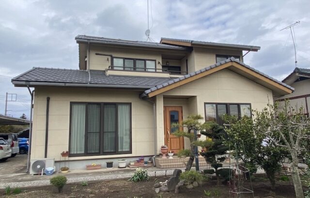 栃木県河内郡上三川町 I様邸 外壁塗装・付帯部塗装工事「外壁の色に悩んだけれど、ミネラルグレイにして良かった」