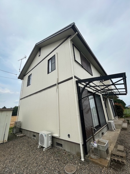 K様邸 屋根塗装・外壁塗装工事が完了しました!施工前と施工後をレポート!|栃木県河内郡上三川町