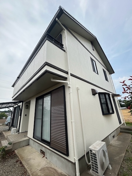 K様邸 屋根塗装・外壁塗装工事が完了しました!施工前と施工後をレポート!|栃木県河内郡上三川町